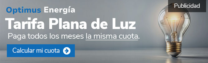 Tarifa Plana de Luz con Optimus Energia, paga todos los meses la misma cuota