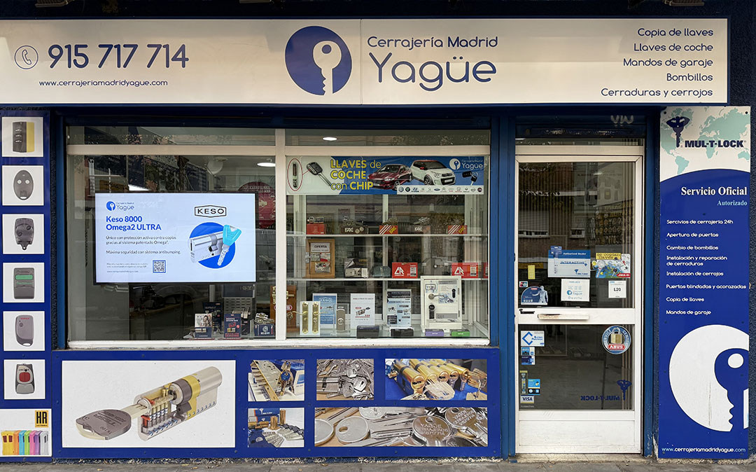 Cerrajer&iacute;a Madrid Norte Yag&uuml;e